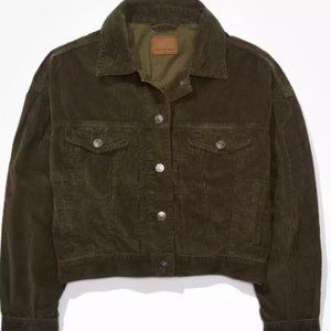AE Cropped Corduroy Jacket